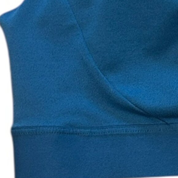 Patagonia Blue Switchback Sports Bra XL | Women’s Activewear Yoga Hiking Gym Top - Picture 4 of 8